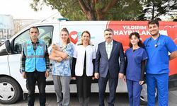 Yıldırım’da ‘can dostu’ ambulans