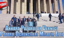 Ankara Pazarlılar Derneği Pazarlı Öğrencileri misafir etti