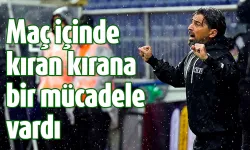 İlhan Palut: “Sahada kıran kırana bir mücadele vardı”