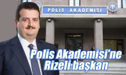 Polis Akademisi'ne Rizeli başkan