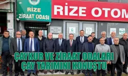 Çaykur ve Ziraat Odaları çayı konuştu