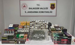 Balıkesir Jandarmasından kaçakçılık ve organize suç operasyonu