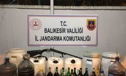 Balıkesir’de yılbaşı öncesi sahte 310 litre sahte alkol ele geçirildi