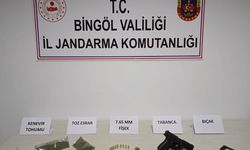 Bingöl’de uyuşturucu ve ruhsatsız silah operasyonları