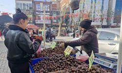 Kış mevsiminin vazgeçilmezi kestane yoğun talep görüyor