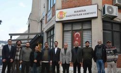 Manisa TSO Başkanı Yılmaz’dan Gazeteciler Cemiyetine ziyaret