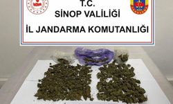 Sinop’ta yolcu otobüsünden uyuşturucu çıktı