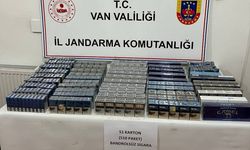 Van’da 510 paket kaçak sigara ele geçirildi