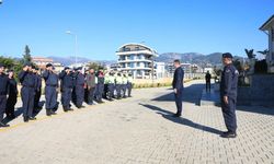 Alanya Kaymakamı’ndan jandarmaya başarı belgesi