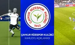 Rizespor serzenişte bulundu 'Sahada oynanan futbol yerine...'