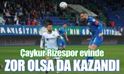 Çaykur Rizespor evinde Adana Demirspor'u üç golle geçti