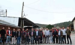 Başkan Tayır, belediye personeliyle bayramlaştı
