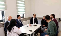 Erşan, Sarız Devlet Hastanesi’ni ziyaret etti