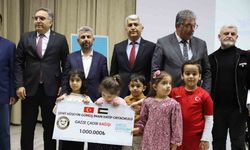 Gaziantepli öğrencilerden Gazze için milyonluk destek