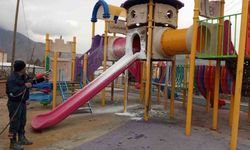 Hakkari’de oyun parkı kundaklandı