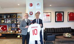 İsviçre Futbol Federasyonu Başkanı Blanc’tan Hacıosmanoğlu’na ziyaret