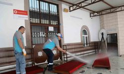 Marmaris’te camiler bayrama hazır