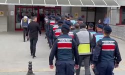 Tefeci Organize Suç Örgütü şüphelileri adliyeye sevk edildi
