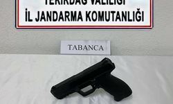 Tekirdağ’da jandarmadan ruhsatsız silah operasyonu