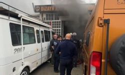 Tekirdağ’da scooter patladı, karavan atölyesi alevlere teslim oldu