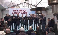 Ümraniye’de Hacı Elbeyi Coşkun Camii ibadete açıldı