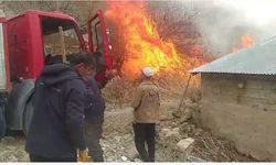 Van’da anız yangını korkuttu