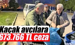 Yaban keçisi avcılarına 673.766 TL ceza