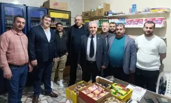 Keşan Sebze Bakkal ve Manavlar'dan Paşayiğit'e ziyaret