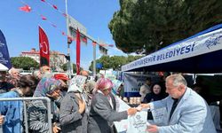 Aydın Büyükşehir Belediyesi, Karacasu’da 20 bin fide dağıttı