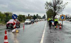 Aydın’da kavşak çalışması nedeniyle trafik akışı tek şeride düştü
