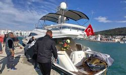 Ayvalık’ta tekne yangını erken müdahaleyle söndürüldü