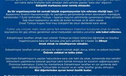 Başkan Albayrak, Ziraat Türkiye Kupası kararıyla ilgili açıklama yaptı