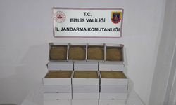 Bitlis’te 35 kilogram kıyılmış tütün ele geçirildi
