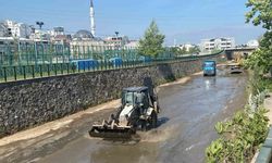 Büyükşehir’den Mandıras Deresi’nde yaz temizliği