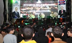 Eyyübiye Millet Bahçesinde coşkulu gece