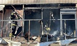 İş yerinde yangın paniği: 1 kişi dumandan etkilendi