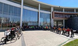 Kalp sağlığı için pedal çevirdiler