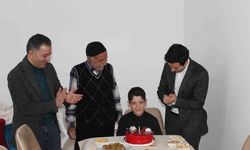 Kaymakam Güzel’den şehit ailesine doğum günü sürprizi