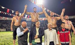 Kemer Belediye güreşçisi üçüncü oldu