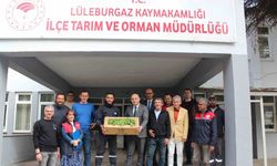 Kırklareli’nde üreticilere hıyar fidesi dağıtıldı