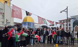 Kütahya’da Gazze için küresel grev eylemi