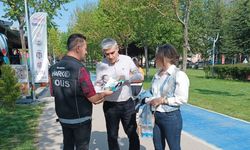 Narkotik polisi Bursa’da vatandaşları bilgilendirdi