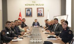Play-Off maçı öncesi güvenlik toplantısı Kütahya’da gerçekleştirildi