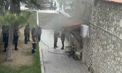 Tokat’ta 8 asırlık camide yangın çıktı