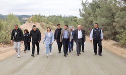 Çukurören Köyü tozdan kurtuluyor
