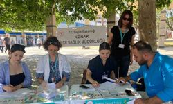 İzmir’de sağlıklı yaşam için boy ve kilo ölçümü uygulaması