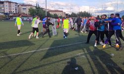 Karabük’te amatör maçta sinirler gerildi