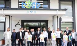 Konyaspor’dan özel çocuklara ziyaret