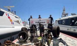 Küçükkuyu’da Deniz Temizliği Yapıldı