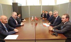 Sağlık Bakanı Memişoğlu, Gürcistanlı mevkidaşı ile bir araya geldi